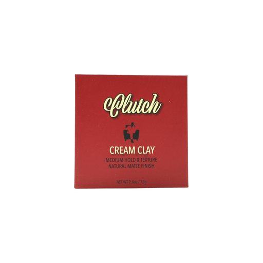 TheSalonGuy CLUTCH – Cream Hair Clay for Strong Hold & Matte Texture – 2.6oz | TheSalonGuy Haircare