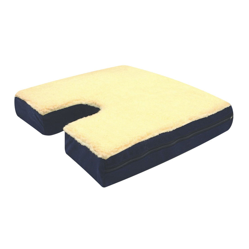 RIO Medical Supplies Coccyx Cutout fleece gel cushion