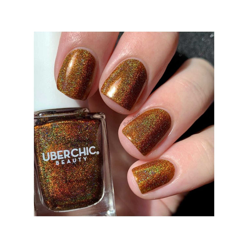 UberChic Beauty Who Spiked The Cocoa? - Holographic Polish Regular Polish
