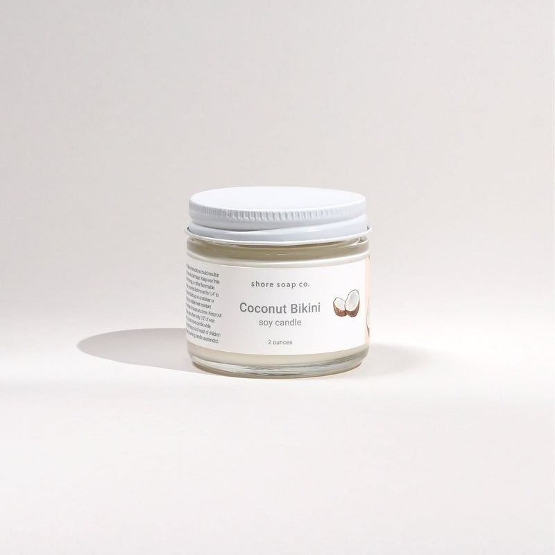 Shore Soap Co. Coconut Bikini Candle Tumbler Candles