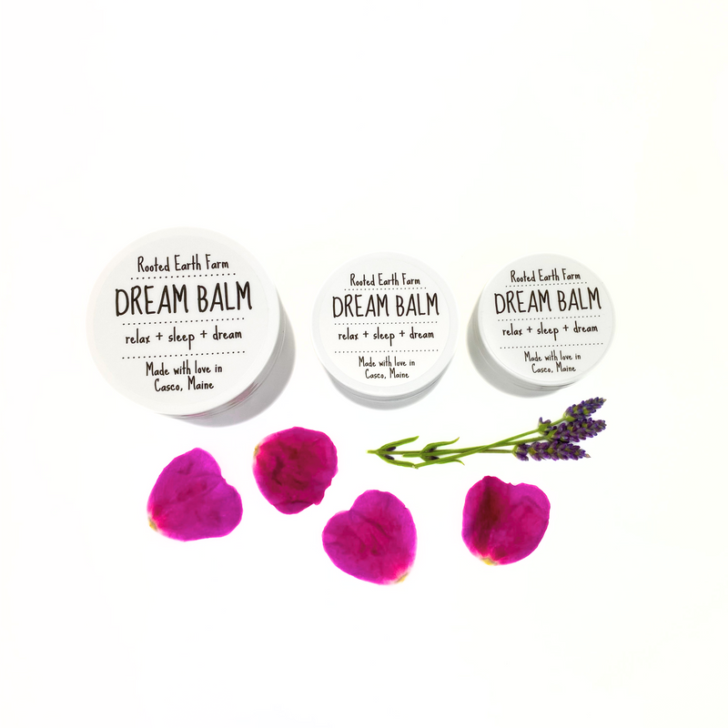 Rooted Earth Farm + Apothecary Dream Balm Herbal Salves + Balms