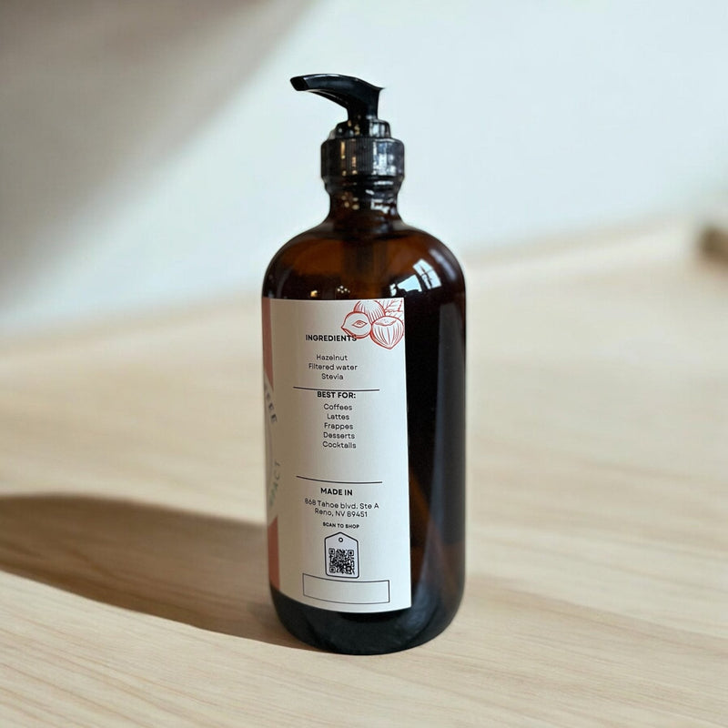 Rising For People Coffee Co. Coffee Syrup Variety Flavors Coffee