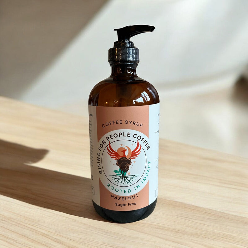 Rising For People Coffee Co. Coffee Syrup Variety Flavors Coffee