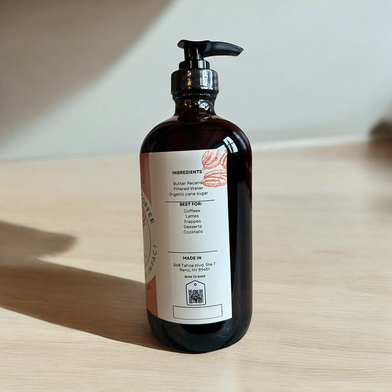 Rising For People Coffee Co. Coffee Syrup Variety Flavors Coffee