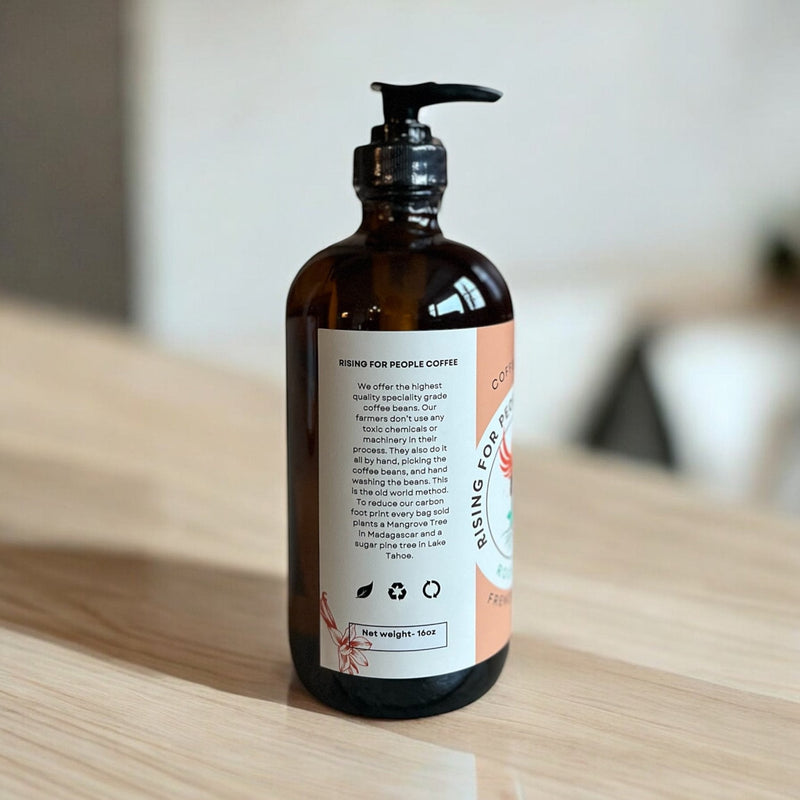 Rising For People Coffee Co. Coffee Syrup Variety Flavors Coffee