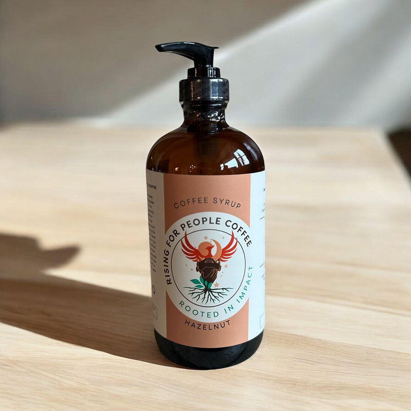 Rising For People Coffee Co. Coffee Syrup Variety Flavors Coffee