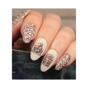 UberChic Beauty Better With Coffee Stamping Plate