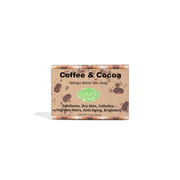 Lulu’s Holistics Coffee & Cocoa Mango Butter Bar Soap — Exfoliating, Hydrating for Dry Skin Bar soap