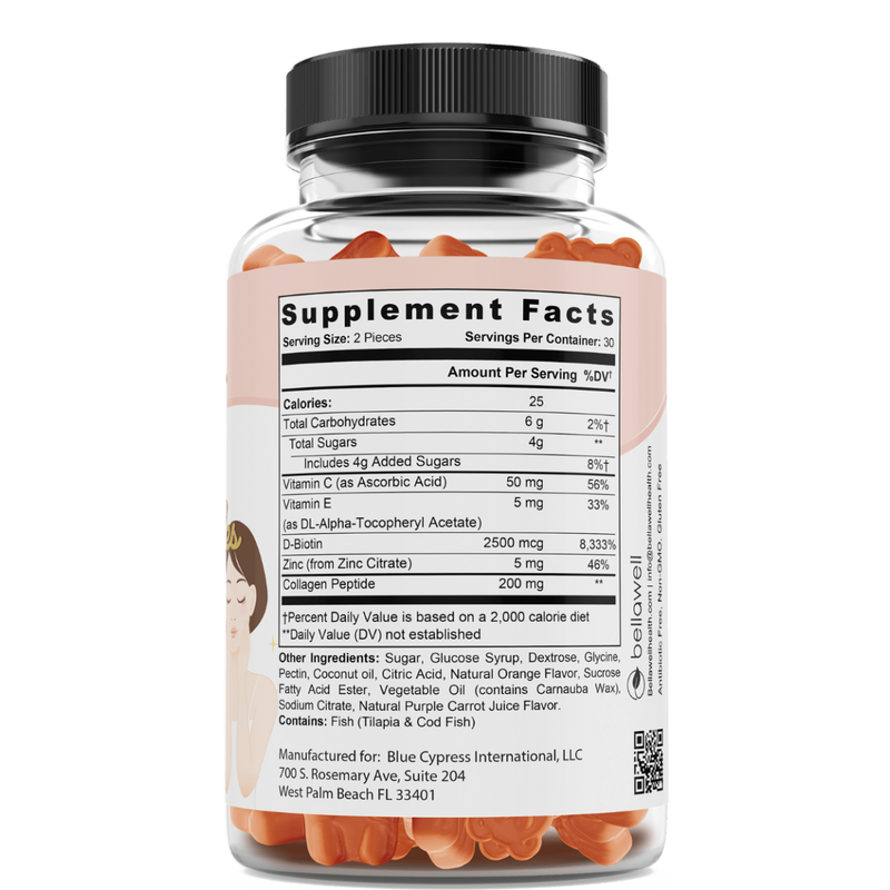 Collagen Peptide Gummies – Radiance from the Inside out by Bellawell