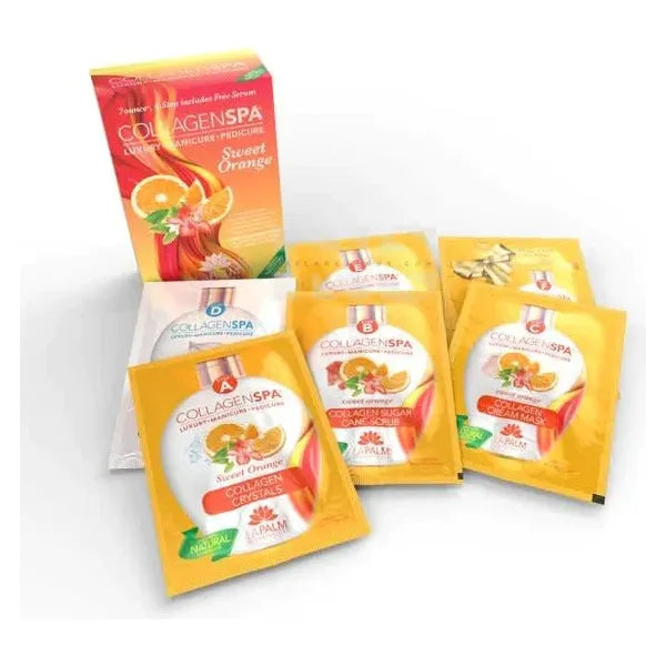 Collagen Spa - 7 Steps System + Bomber Sweet Orange Single 113 oz