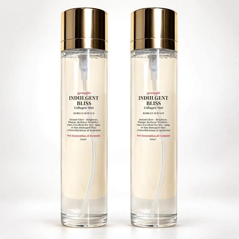 gymsegbë Indulgent Bliss Collagen Facial Mist Anti-Aging Facial White Smoke 2 Bottles Save $5.99