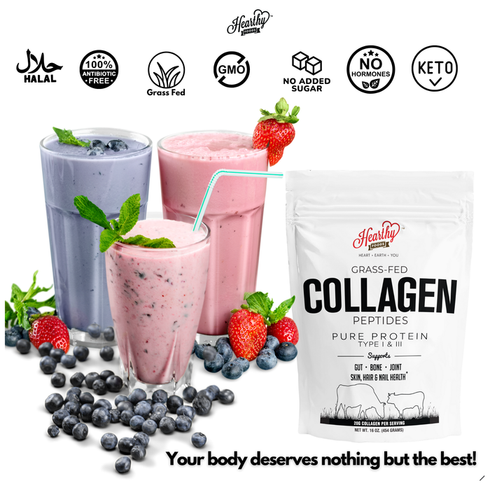 Collagen Grass-Fed Type I and Type III Peptides