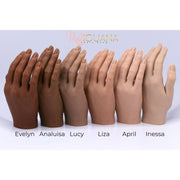 Red Iguana LLC Set of Two 2.0 Full Silicone Practice Hands (Left and Right) 2.0 Hand