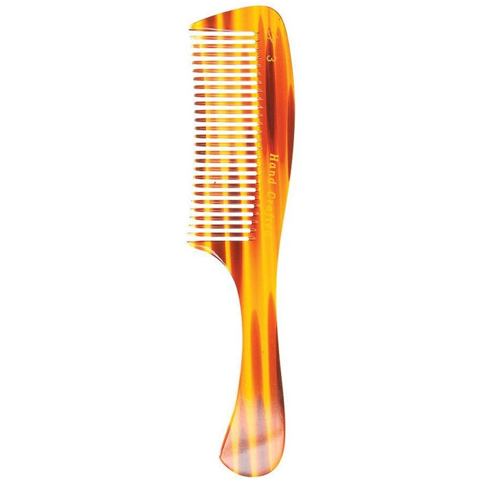 Creative Hair Brushes Handcrafed Tortoise Shell Comb C3 - 16Oz