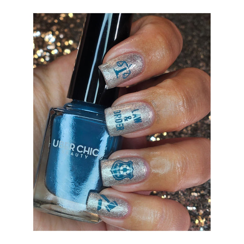 UberChic Beauty Comfy Clothes and Murder Shows Stamping Plate