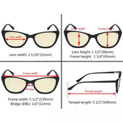 eyekeeper.com Computer Screen Glasses Stylish Cat-eye Style BC1902-BB60 Eyeglasses