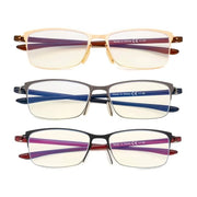 eyekeeper.com Computer Spectacles 3 Pack Classic Half-rim UVR12801 Eyeglasses