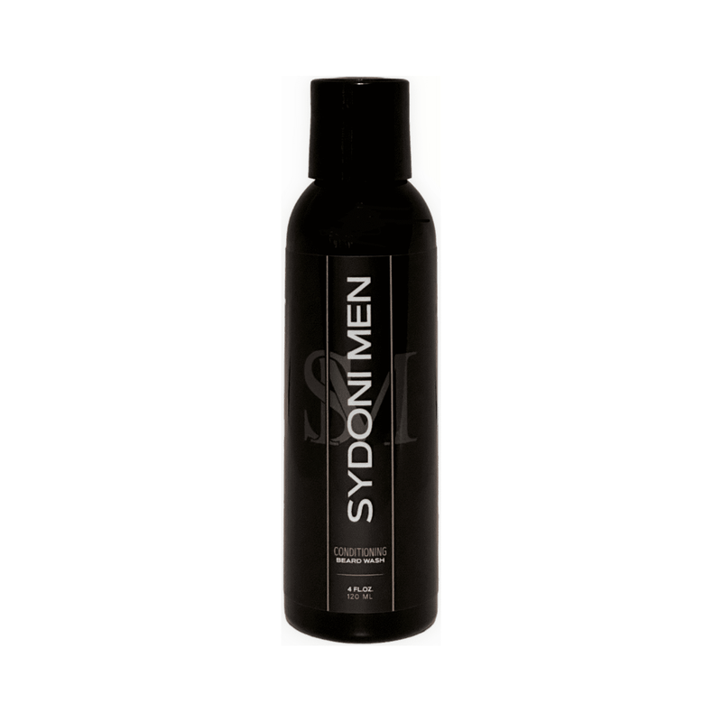 Sydoni Skincare and Beauty CONDITIONING BEARD WASH with PEPPERMINT and EUCALYPTUS ESSENTIAL OILS 120 ml 4oz. Beard Men