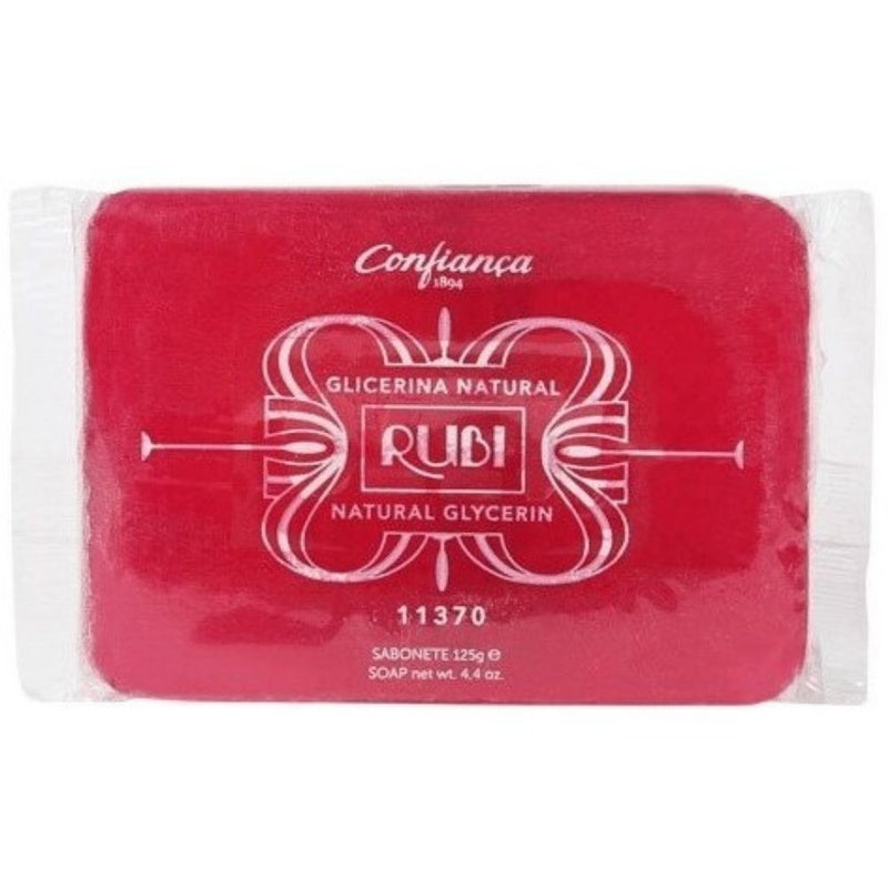 Confianca Sabonete De Glycerina Rudi 11370 Confianca Bar Soap 4.4 Oz Bar Soap