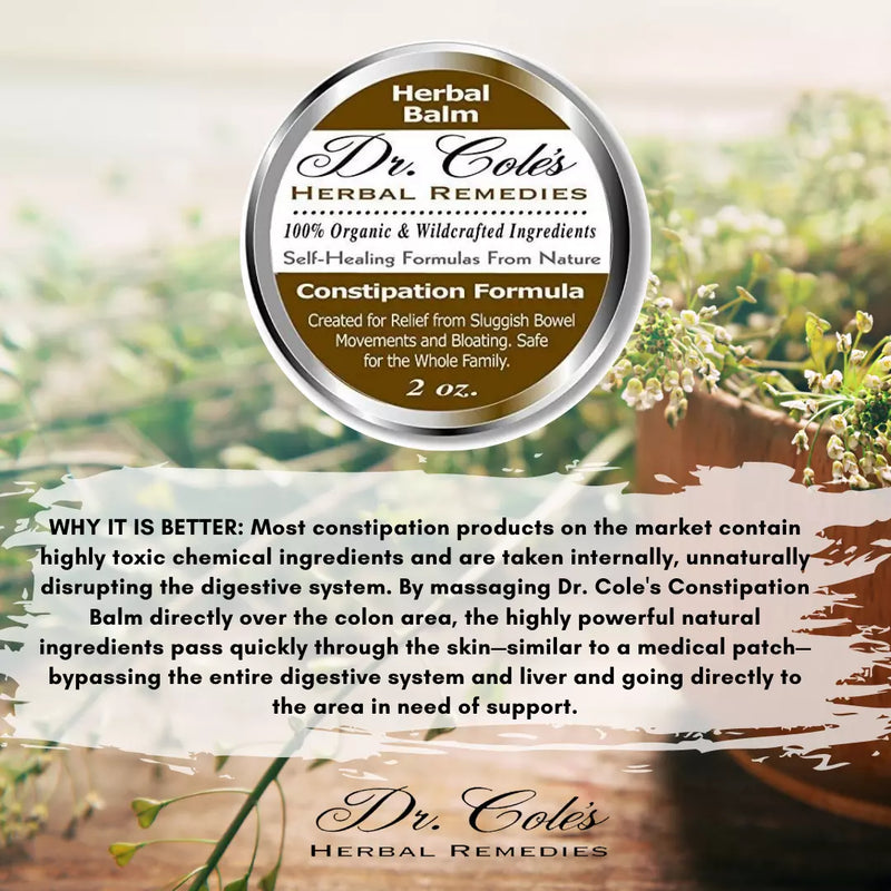COLEHERBALS 04 - Dr. Cole’s Constipation Remedy Herbal