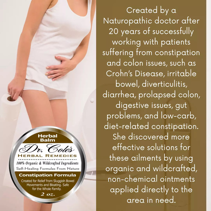 COLEHERBALS 04 - Dr. Cole’s Constipation Remedy Herbal