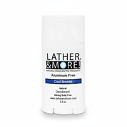 Lather and More! Cool Breeze Men Natural Deodorant deodorant White Smoke