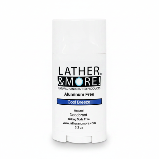 Lather and More! Cool Breeze Men Natural Deodorant deodorant White Smoke