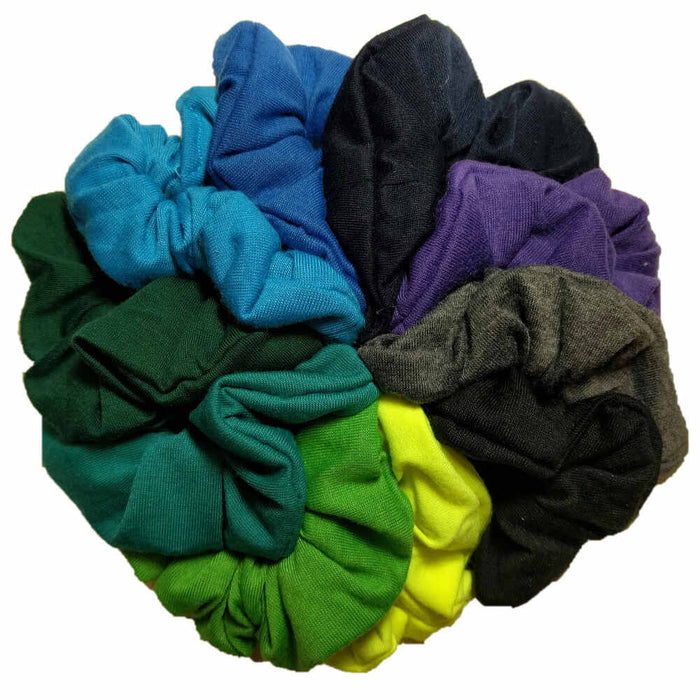 Threddies Cotton Blend Scrunchies, Standard