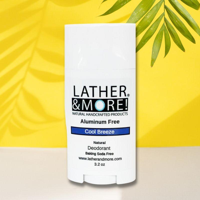 Lather and More! Cool Breeze Men Natural Deodorant deodorant