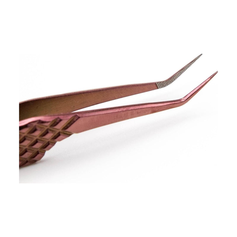 Mega Lash Academy Copper Fiber - MF4 - 45 Degree Volume Tweezers Tweezers