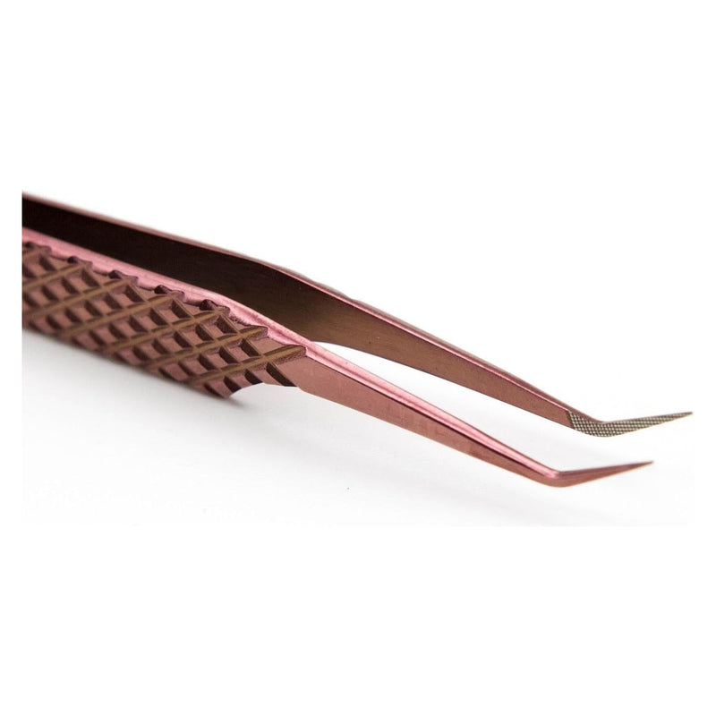 Mega Lash Academy Copper Fiber - MF4 - 45 Degree Volume Tweezers Tweezers