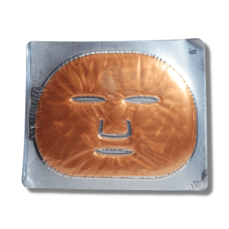 ZAQ Skin & Body 123 READY HONEY & COPPER HYDRATING GEL FACE MASK 1PC