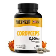 FreshCap Mushrooms Organic Cordyceps Mushroom Supplement Capsules Capsules