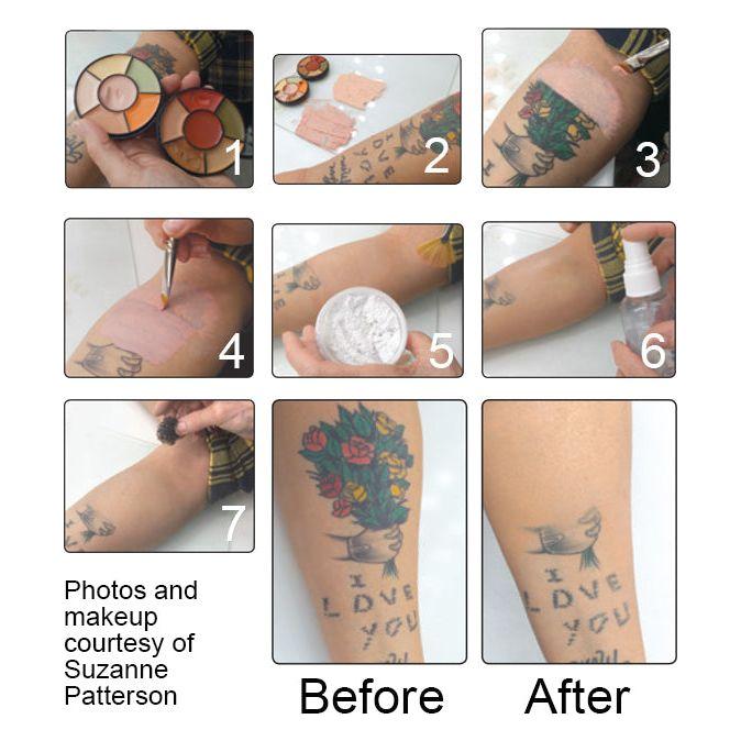 Graftobian Make-Up Company Skin Corrector and Tattoo Cover Makeup Wheels