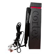 VIP Extensions Cortex Solo Digital Analog Ceramic Flat Iron, Black, 1 Inch, 24 Ounce Hair Tools