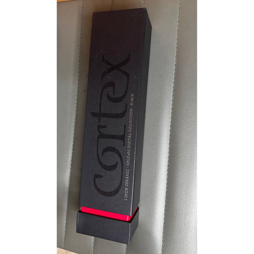 VIP Extensions Cortex Solo Ceramic Flat Iron, 1-Inch, Black Flat Iron
