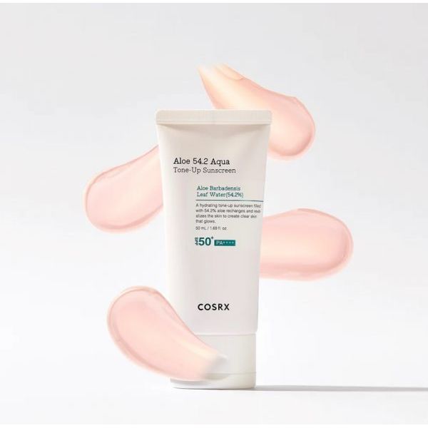 AsiaBeautyMall Cosrx Aloe 54.2 Aqua Tone-Up Sunscreen SPF50+ PA++++ Sunscreen