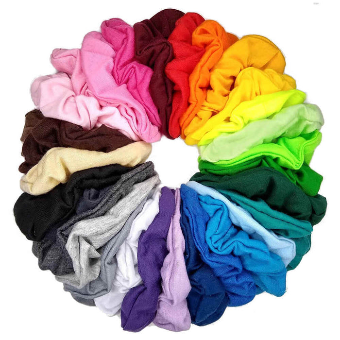 Threddies Cotton Blend Scrunchies, Standard