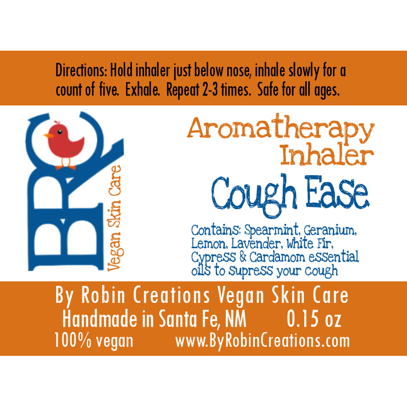 By Robin Creations Cough Ease Aromatherapy Inhaler Aromatherapy
