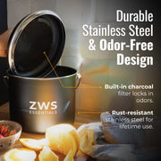 ZeroWasteStore.com Countertop Compost Bin Composters