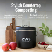 ZeroWasteStore.com Countertop Compost Bin Composters