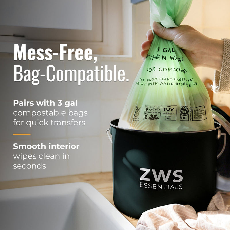 ZeroWasteStore.com Countertop Compost Bin Composters