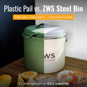 ZeroWasteStore.com Countertop Compost Bin Composters