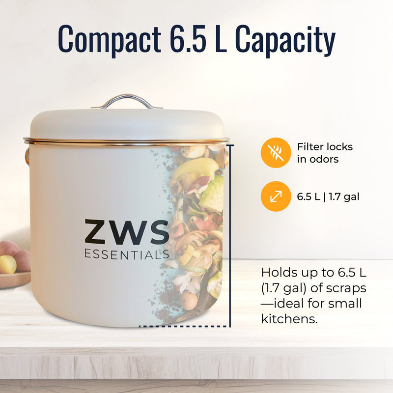 ZeroWasteStore.com Countertop Compost Bin Composters