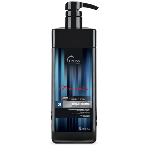 VIP Extensions Truss Bidimensional Shampoo 33.81 oz Shampoo Black