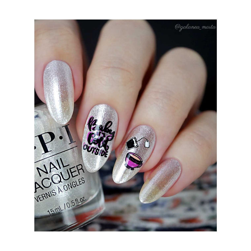 UberChic Beauty Cozy At Home Stamping Plate