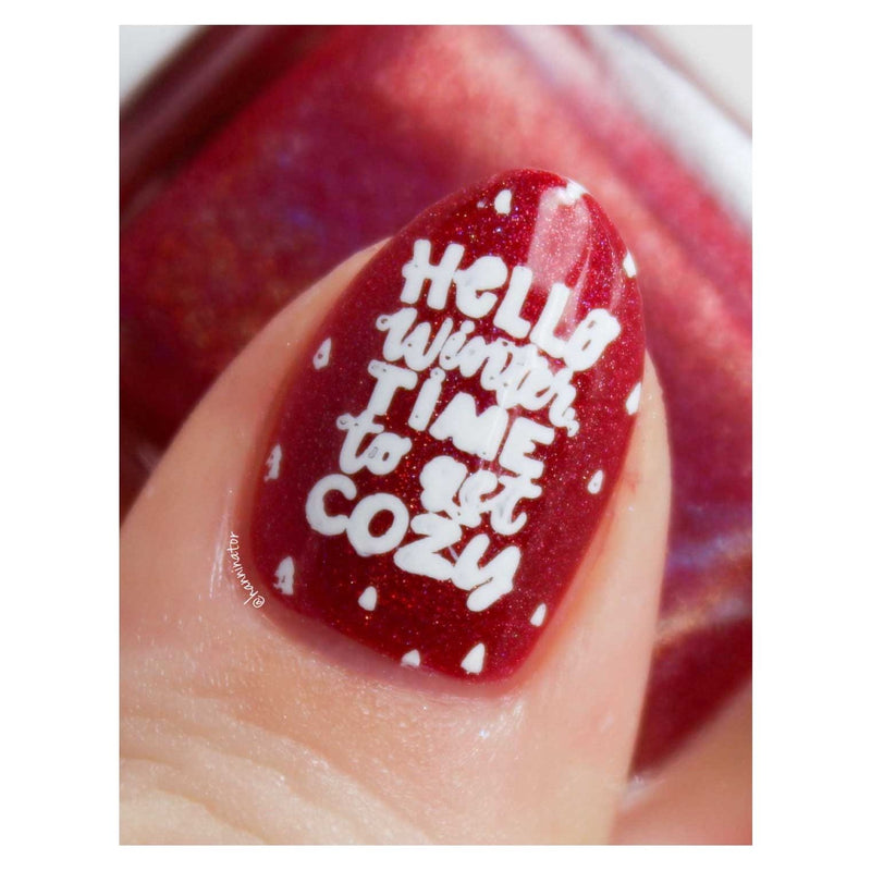 UberChic Beauty Cozy At Home Stamping Plate