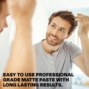 TheSalonGuy TheSalonGuy CRAFTED Extreme Hold Matte Hair Paste – Maximum Control with a Matte Finish – 4oz Haircare
