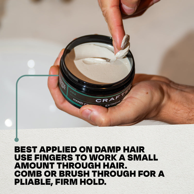 TheSalonGuy TheSalonGuy CRAFTED Extreme Hold Matte Hair Paste – Maximum Control with a Matte Finish – 4oz Haircare