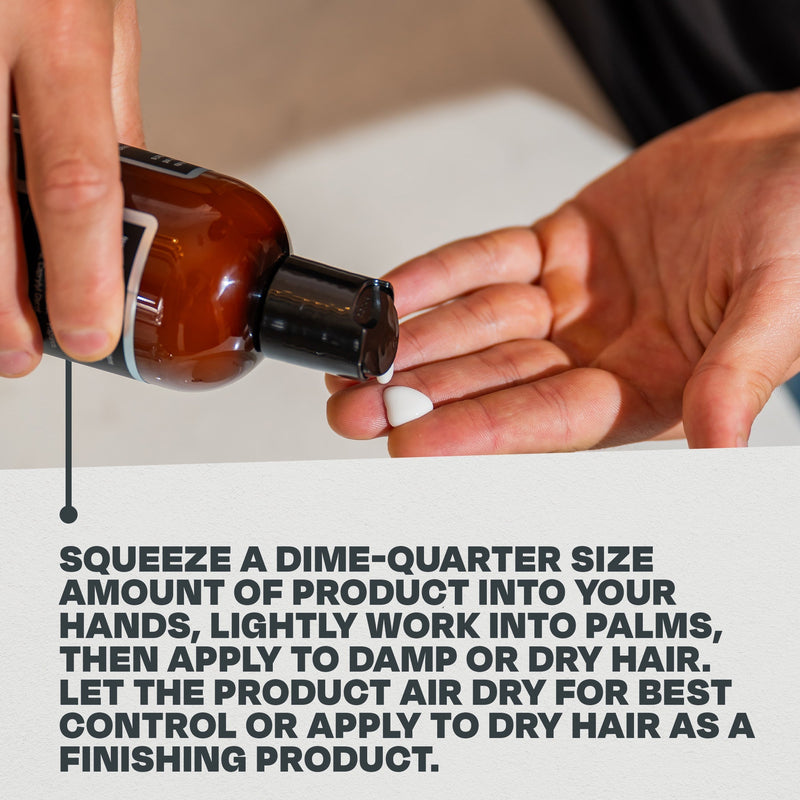 TheSalonGuy CRAFTED POWER CREAM Extreme Hold Styling Cream – Power, Control, Definition – 8oz Haircare